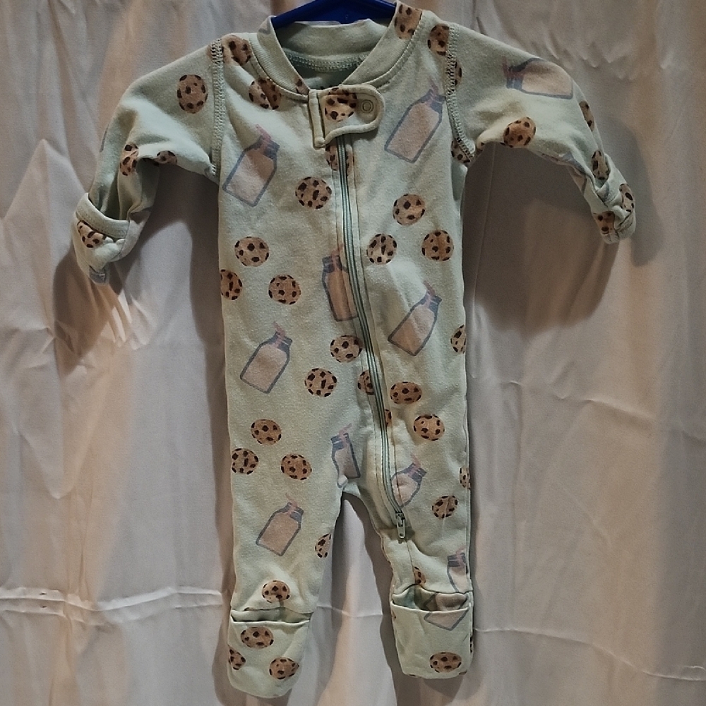 Milk & Cookies Footies Sleeper